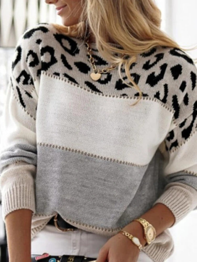 maglione leopardato QDNIXILA™